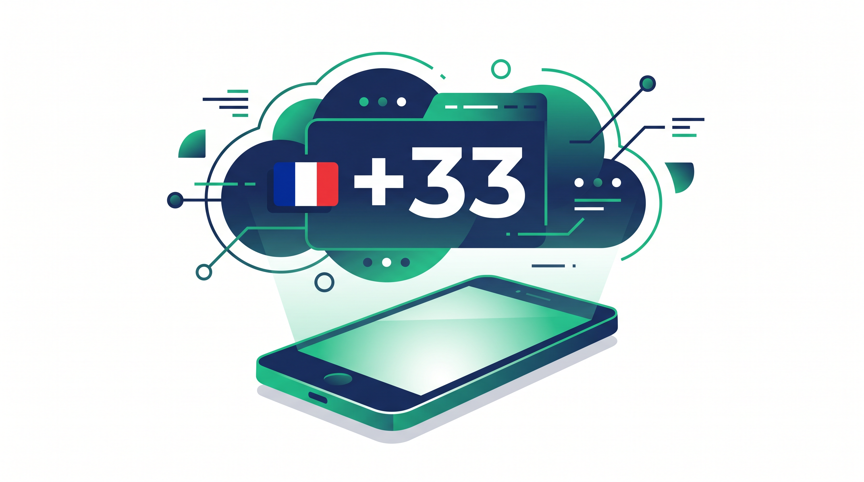 Numéro virtuel français dédié à une auto-école avec répondeur intelligent